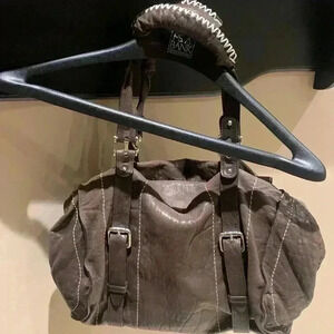 True religion leather  purse
